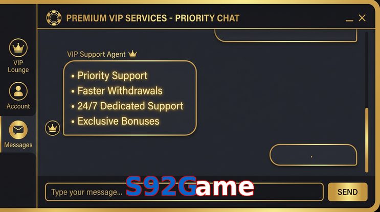 Payment and PKR controls in S92Game